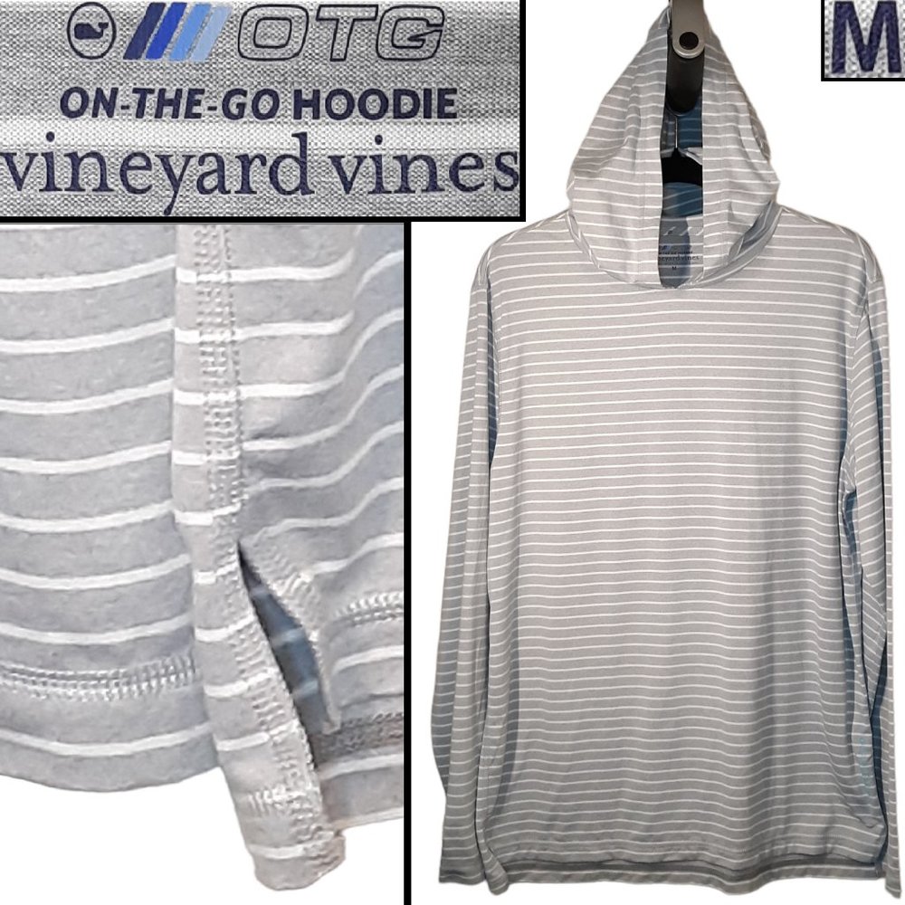 Striped "On-The-Go Hoodie"
